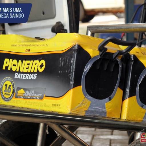 Comprar o produto de Bateria Pioneiro 180AH PREMIUM em Baterias pela empresa Casa das Baterias em Foz do Iguaçu, PR por Solutudo