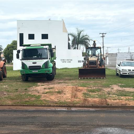 Serviços de terraplanagem em Avaré, SP com precisão e prazo