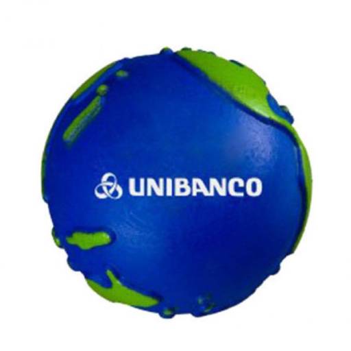 Globo Anti Stress vinil oca c/ pintura Personalizado em São José do Rio Preto, SP por Public Gráfica e Brindes
