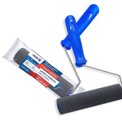 Rolo Espuma Tigre  150 mm 6''  em Boituva, SP por Solução Materiais e Equipamentos