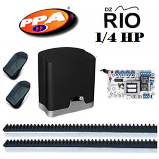 KIT PORTÃO DESLIZANTE PPA DZ RIO 1/4 