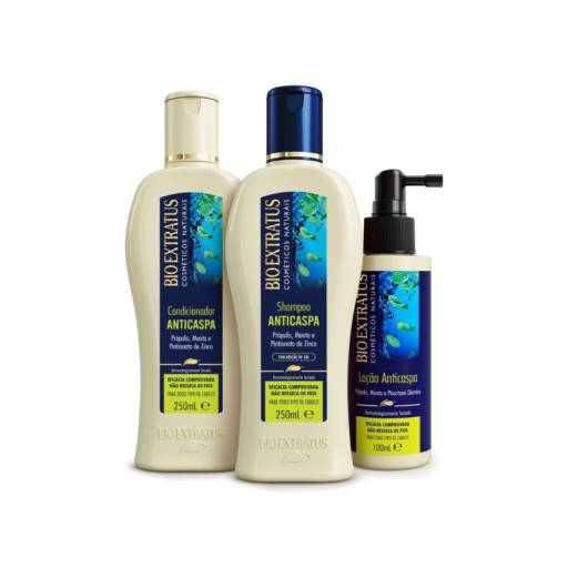 Linha Anticaspa Bío Extratos 