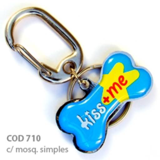 Chav. Chapinha Metálica COD 710 - Chapinha Ossinho em São José do Rio Preto, SP por Public Gráfica e Brindes