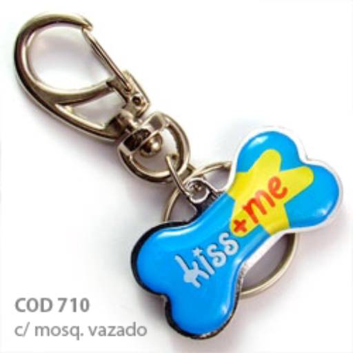 Chav. Chapinha Metálica COD 710 - Chapinha Ossinho em São José do Rio Preto, SP por Public Gráfica e Brindes