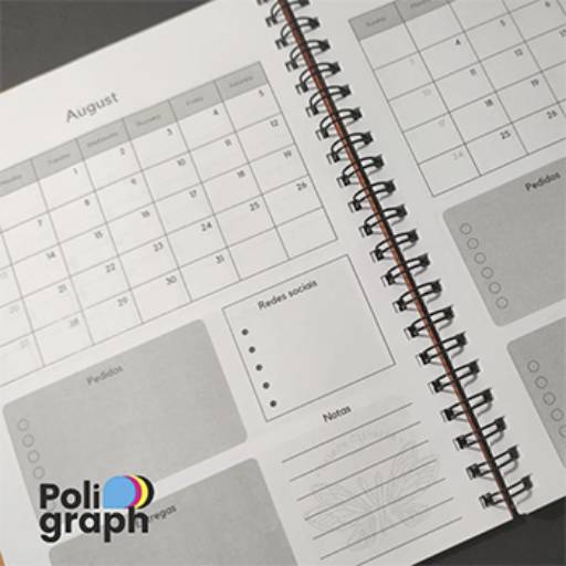 Agenda Planner Personalizada  em Americana, SP por Poligraph Impressos