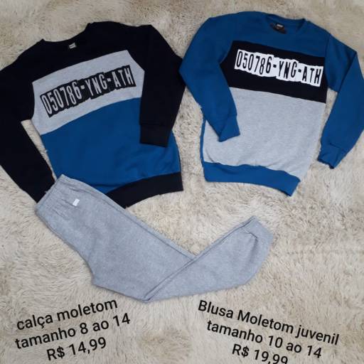 Comprar o produto de Blusa e calça em A Classificar pela empresa Flech Modas e Confecções Bairro em Botucatu, SP por Solutudo