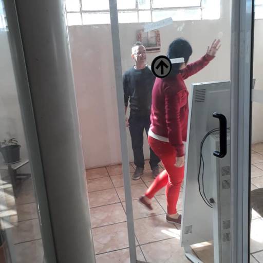 Treinamento porta giratória por Espaço Pacem