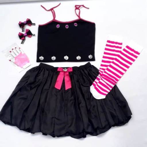 2513 - Conjunto bruxinha adulto (tamanho 44) em Tietê, SP por Fantasia & Folia