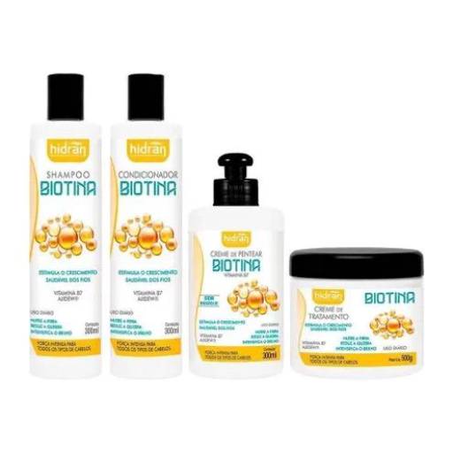 Linha Biotina Hídran cosméticos