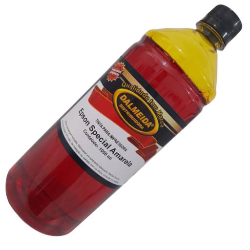TINTA EPSON AMARELA 1 LITRO DALMEIDA em Bauru, SP por Toner e Cartuchos Dalmeida Distribuidora