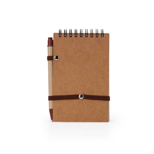 05064 Bloco de Anotações Ecológico com Caneta em São José do Rio Preto, SP por Public Gráfica e Brindes