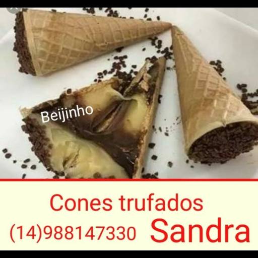 Comprar o produto de Cones trufados em A Classificar pela empresa Sandra Variedades em Botucatu, SP por Solutudo