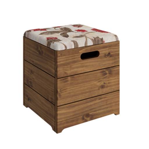 Puff Princesa Rustic Line  por Móveis Brasil