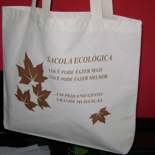 Estampa em Sacolas Ecológicas por Marcio Gavioli Camisetas e Estamparia