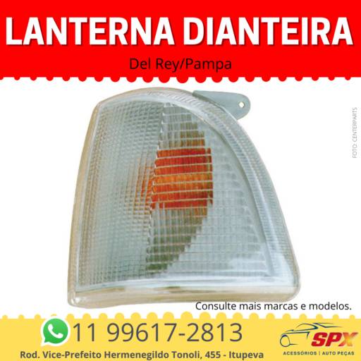 Lanterna Dianteira Del Rey/Pampa em Itupeva, SP por Spx Acessórios e Autopeças