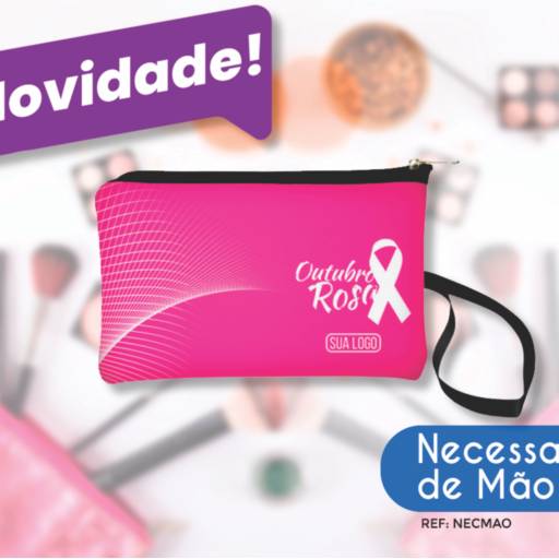 Necessáire Personalizada em Neoprene em São José do Rio Preto, SP por Public Gráfica e Brindes