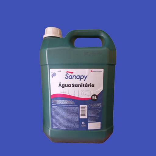Água sanitária 5lts sanapy  em Jundiaí, SP por Sempre Limp - Produtos de limpeza, Higiene e Descartáveis