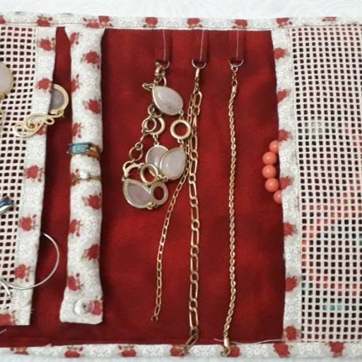 Porta Jóias Patchwork  por Artes da Faby Atelie