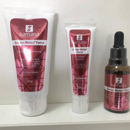 Kit Dermo Melan Force Samana em Botucatu, SP por SuperE 