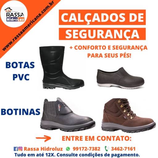 CALÇADOS DE SEGURANÇA