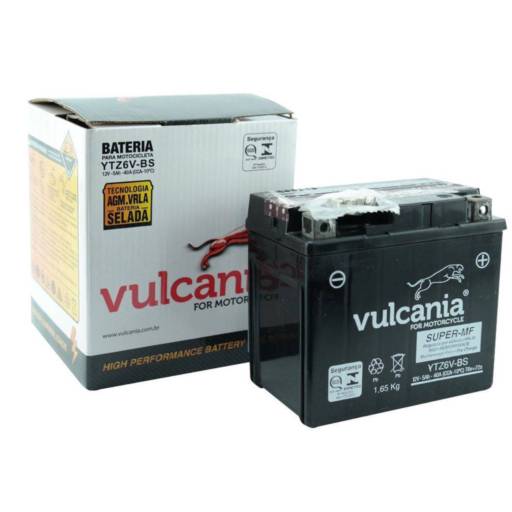 Comprar o produto de Bateria Vulcania para Moto em Baterias pela empresa Alô Baterias - Bateria para Carro - Bateria para Moto - Bateria para Caminhão em Americana, SP por Solutudo