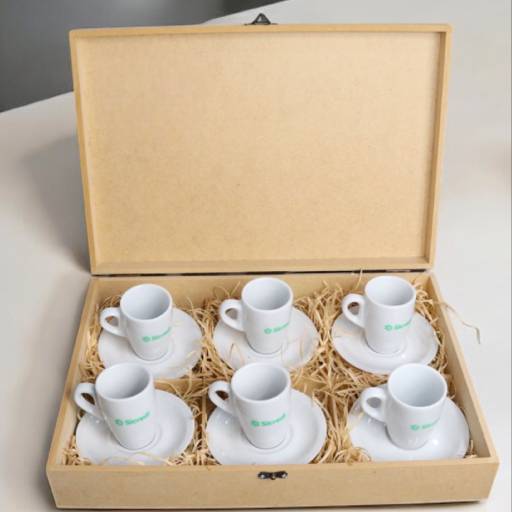 Kit Café 6 Xícaras