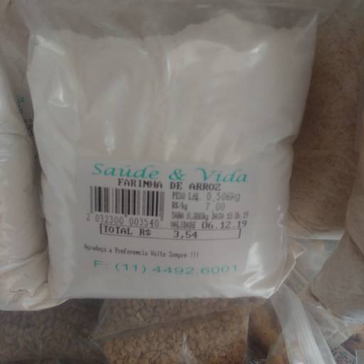 Farinha de arroz por Saúde e Vida