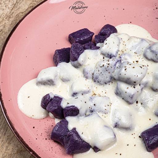 GNOCCHI DE BATATA DOCE ROXA em Americana, SP por Mand'oro Massas