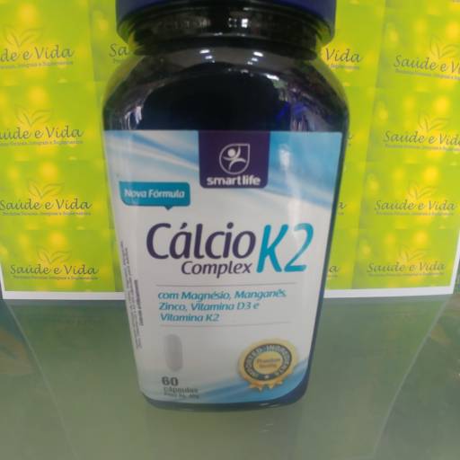 Cálcio K2 Complex- Smart Life por Saúde e Vida