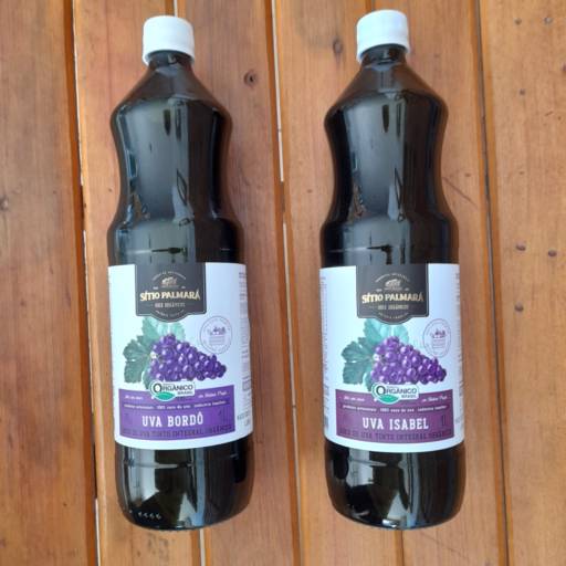 Sucos de Uva Orgânicos SÍTIO PALMARÁ 1 L / 1,5 L em São Manuel, SP por Empório Oliveira