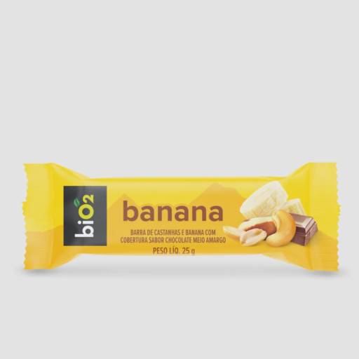 Barra Nuts sabor Banana 25g - BIO2