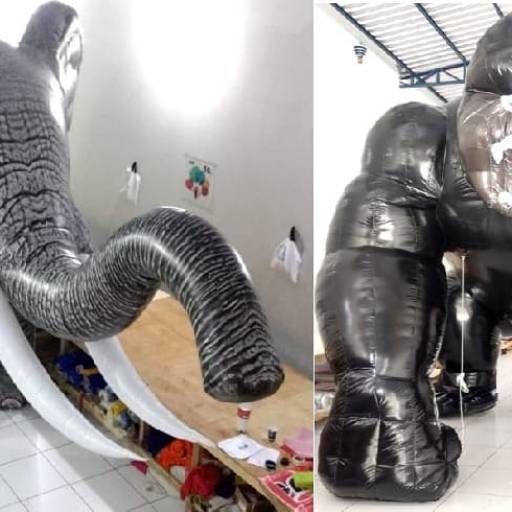 Réplicas de Animais por Caco Balloons - Balões e Infláveis