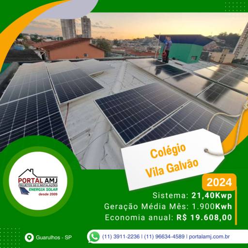 Comprar o produto de Economize energia e dinheiro com a energia solar em Energia Solar pela empresa Portal AMJ Solar em São Paulo, SP por Solutudo