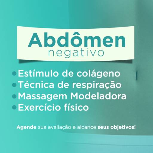 Abdômen Negativo  em Americana, SP por Regiane Rodrigues Estética e Bem Estar 