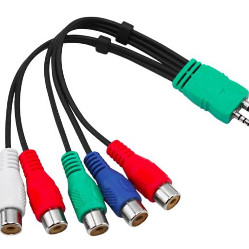 Cabo componente para TV LED