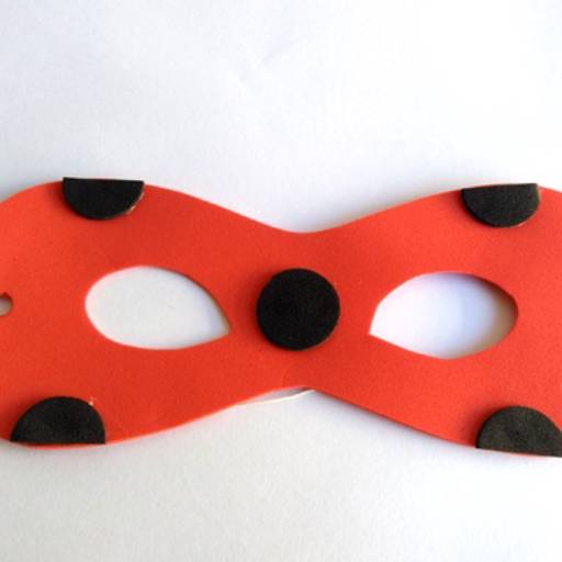 1102 - Kit máscara Lady joaninha em Tietê, SP por Fantasia & Folia