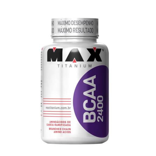 Bcaa 2400 Max Titanium 100caps por 3D Suplementos