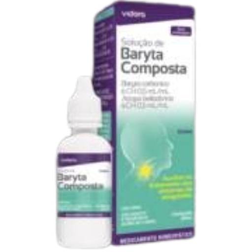 Barita Composta Homeopático 30ml - Vidora