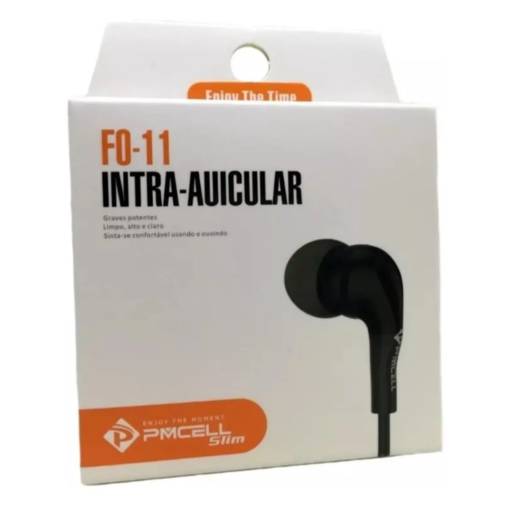 Comprar o produto de Fone Ouvido Pmcell Fo-11 Slim-999 C/ Microfone Orig em Adaptadores para Fones pela empresa TECFULL INFORMATICA E ACESSORIOS em Rio Branco, AC por Solutudo