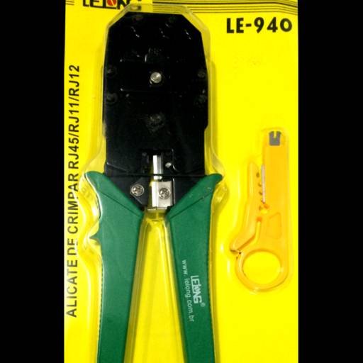 Alicate de crimpar RJ45/RJ11/RJ12