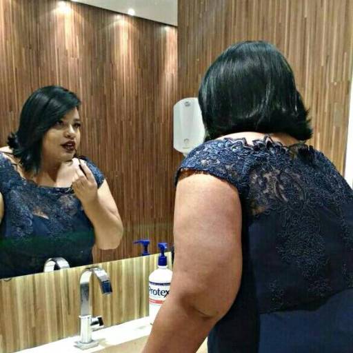 Vestido azul marinho por Rose Jordan Noivas & Festas  