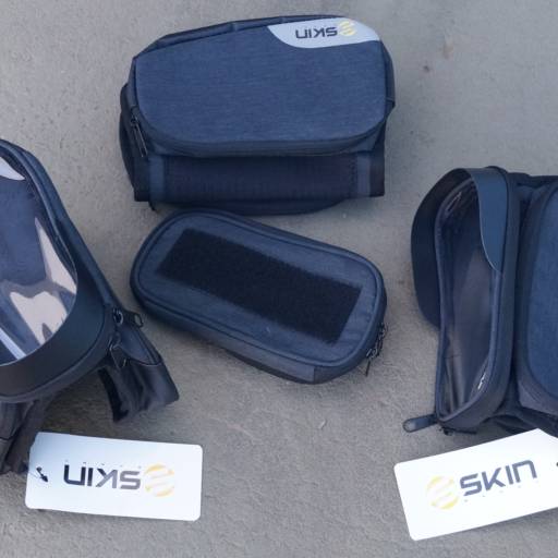 BOLSA CELULAR PORTA TRECO QUADRO GRANDE RETANGULARG 6.5 16.5X8.0 REMOVIVEL SKIN em Bauru, SP por Two Force Bike Shop