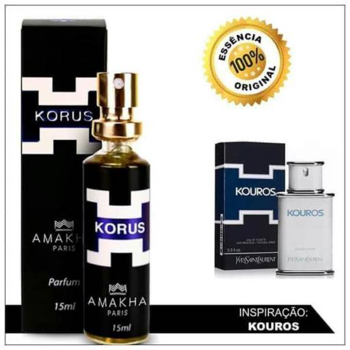 Comprar o produto de Perfume 15ml. KORUS. Inspiração Kourus. em A Classificar pela empresa Amakha Paris Cosméticos em Bauru, SP por Solutudo