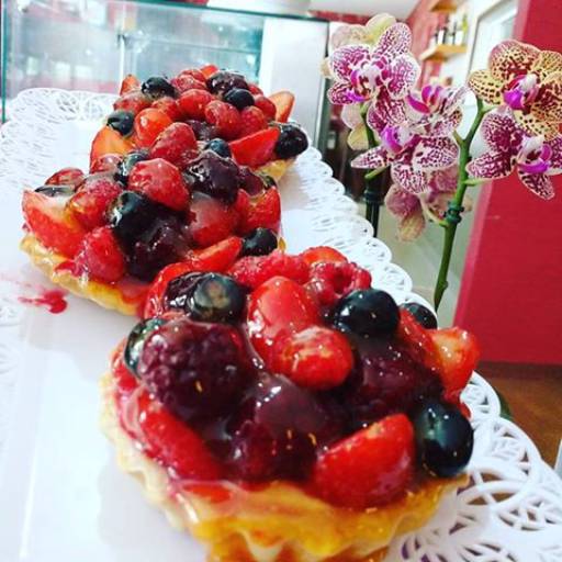 Tartelette aux fruits rouge- Tortinha de frutas vermelhas