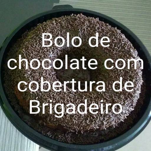 Bolo Chocolate com Cobertura de Brigadeiro por Café na Roça com Kátia Pahim