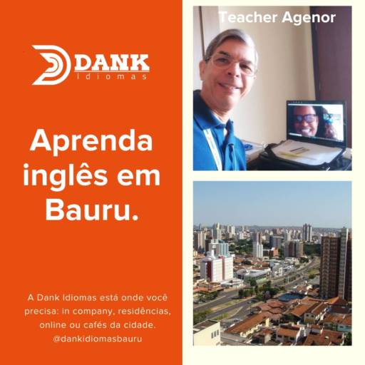 Aula de Inglês Particular - Aprenda a falar Inglês em Bauru e online!