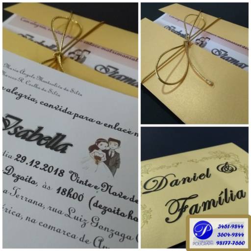 Convites Personalizados  em Americana, SP por Poligraph Impressos