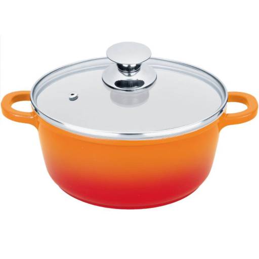 Caçarola 20 com Tampa de Vidro Clink por Casa Vitória