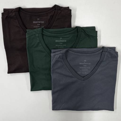 Camiseta masculina adulta Malwee