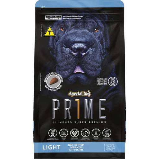 SPECIAL DOG Prime Light 15kg - Cães Adultos em Botucatu, SP por Polivet 